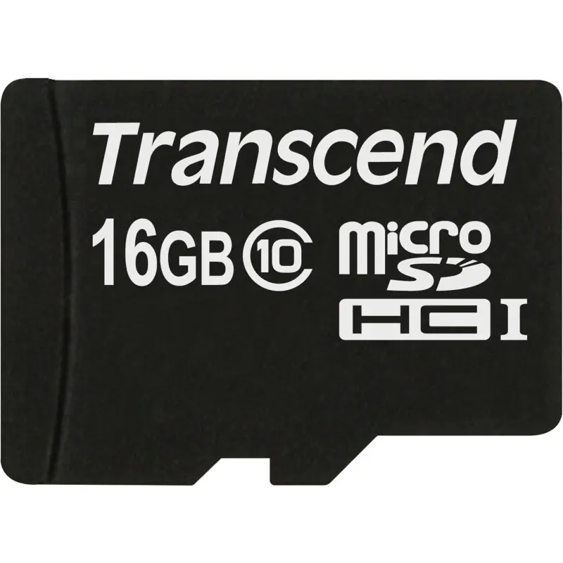 Transcend microSDHC         16GB Class 10 + adapter SD