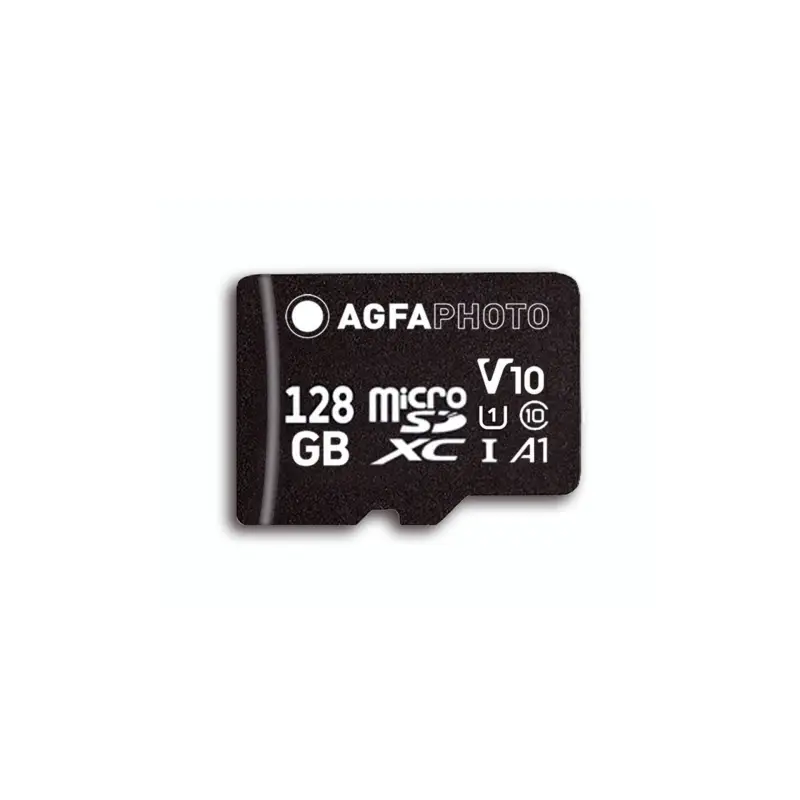 AgfaPhoto MicroSDXC UHS-I  128GB High Speed Class 10 U1 V10