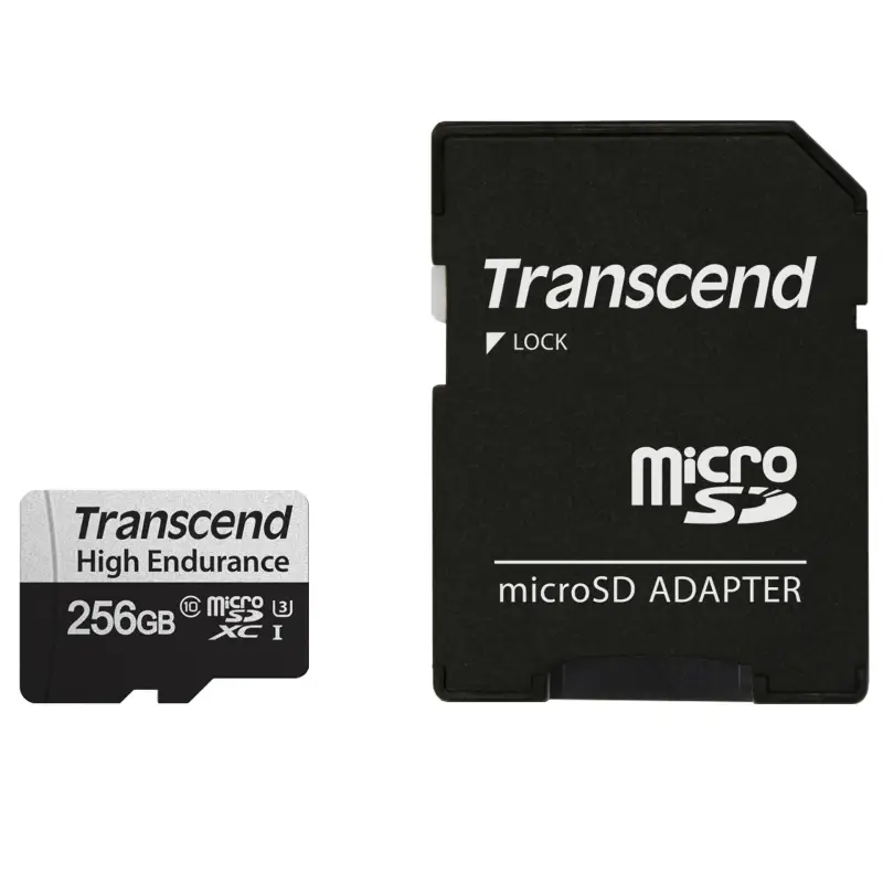 Transcend microSDXC 350V   256GB Class 10 UHS-I U1