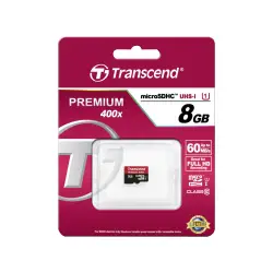 Transcend microSDHC          8GB Class 10 UHS-I 400X