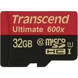 Transcend microSDHC MLC     32GB Class 10 UHS-I 600x + adapter SD