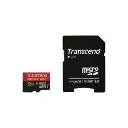 Transcend microSDHC MLC     32GB Class 10 UHS-I 600x + adapter SD
