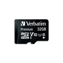 Verbatim microSDHC          32GB Class 10 UHS-I incl Adapt. 44083