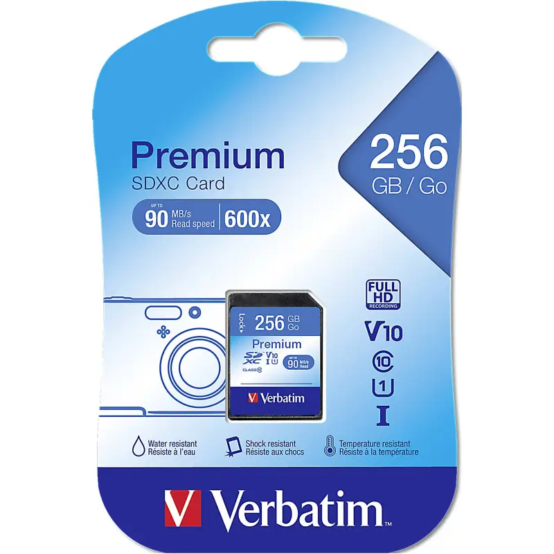 Verbatim SDXC karta 256GB Class 10