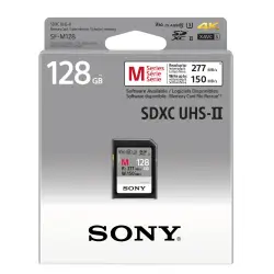 Sony SDXC M series         128GB UHS-II Class 10 U3 V60