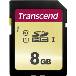 Transcend SDHC 500S          8GB Class 10 UHS-I U1