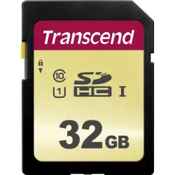 Transcend SDHC 500S         32GB Class 10 UHS-I U1 V30