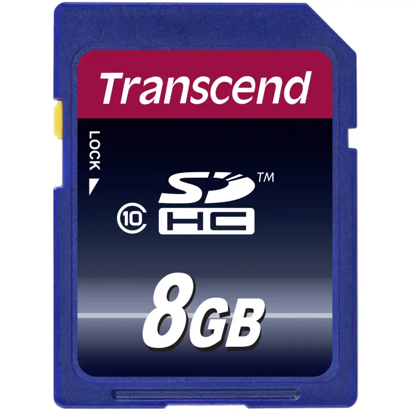 Transcend SDHC               8GB Class 10