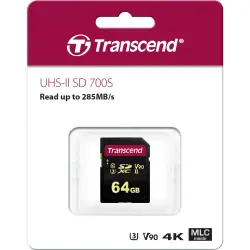 Transcend SDXC 700S         64GB Class 10 UHS-II U3 V90