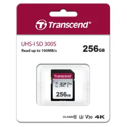 Transcend SDXC 300S        256GB Class 10 UHS-I U3 V30
