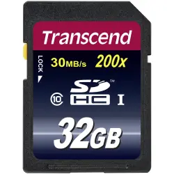 Transcend SDHC              32GB Class 10