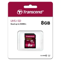 Transcend SDHC               8GB Class 10 UHS-I 400x Premium