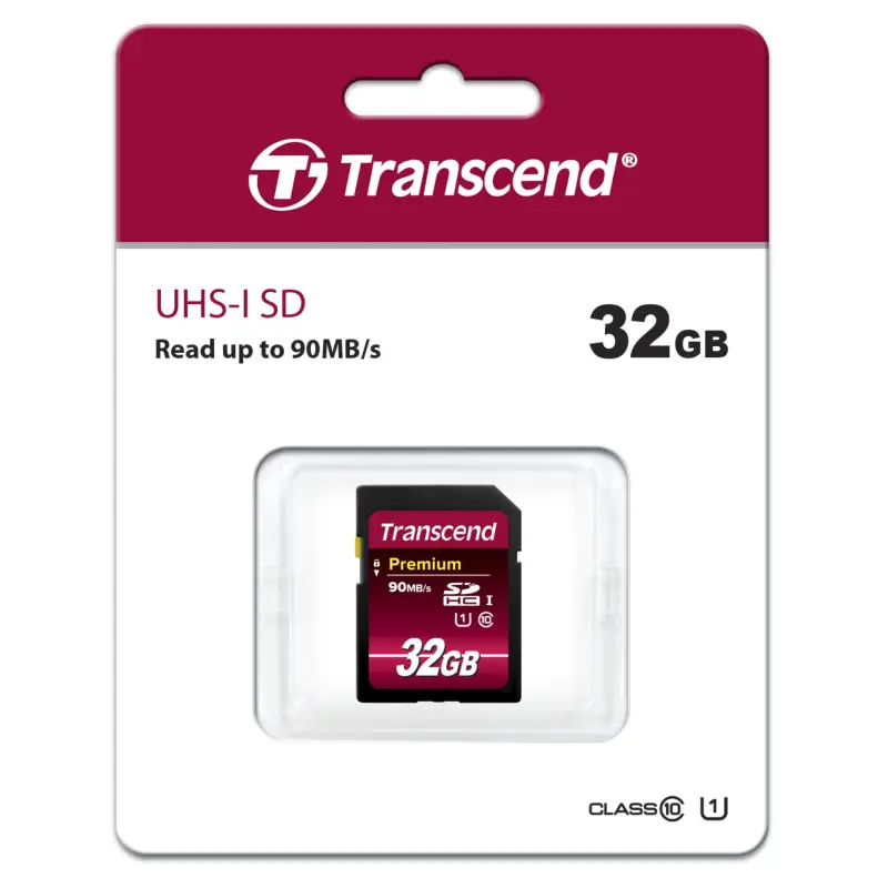 Transcend SDHC              32GB Class 10 UHS-I 400x Premium