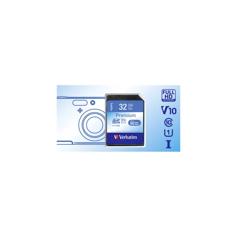 Verbatim SDHC Card          32GB Class 10