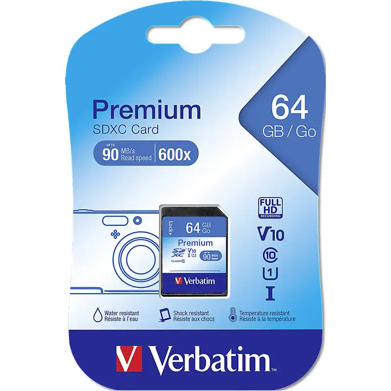 Verbatim SDXC karta 64GB Class 10