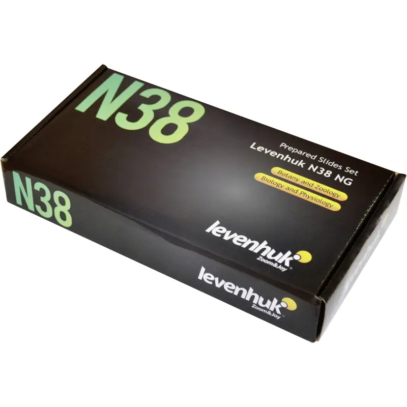 Levenhuk N38 NG zestaw gotowych preparatów