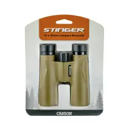 Carson Stinger 12x32 - Lornetka Terenowa Profesjonalna 12x Powiększenie, 32mm Średnica Obiektywu