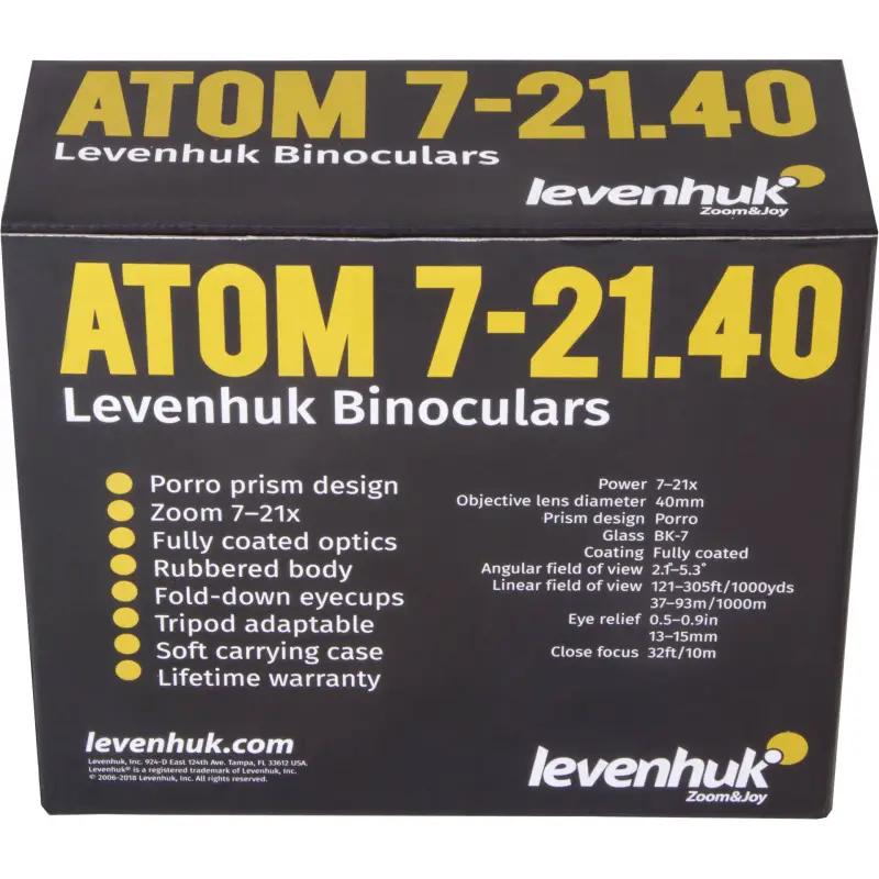 Lornetka Levenhuk Atom 7-21x40