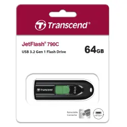 Transcend JetFlash 790      64GB USB 3.2 Type-C