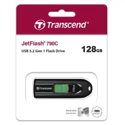 Transcend JetFlash 790     128GB USB 3.2 Type-C