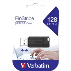 Verbatim Store n Go        128GB Pinstripe USB 2.0 black    49071