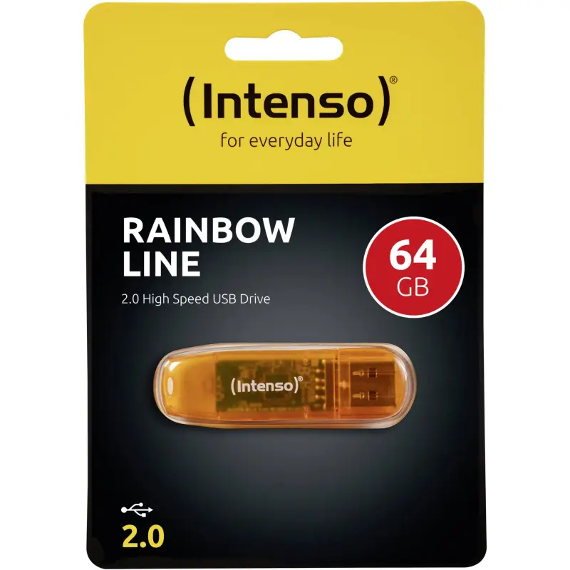 Intenso Rainbow Line        64GB USB Stick 2.0