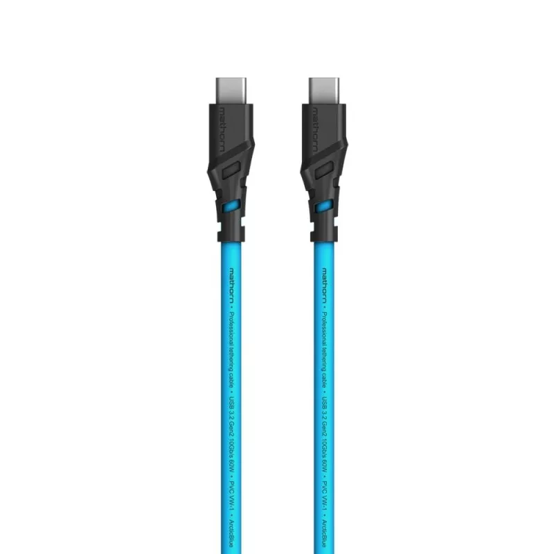 Kabel fotograficzny Mathorn MTC-510 5m 10Gbps 60W USB C-C ArcticBlue