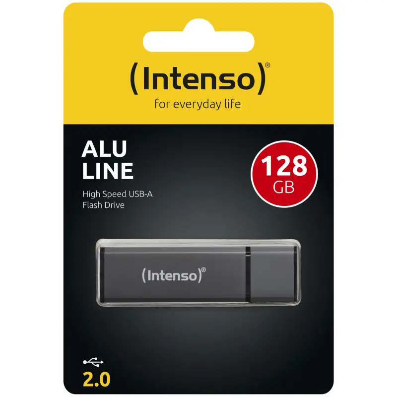 Intenso Alu Line antracyt 128GB USB Stick 2.0