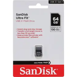 SanDisk Cruzer Ultra Fit    64GB USB 3.1         SDCZ430-064G-G46