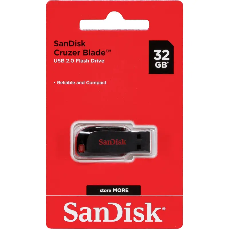 SanDisk Cruzer Blade        32GB SDCZ50-032G-B35