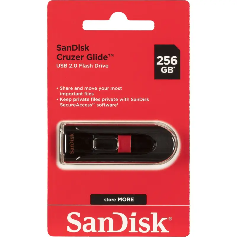 SanDisk Cruzer Glide       256GB SDCZ60-256G-B35