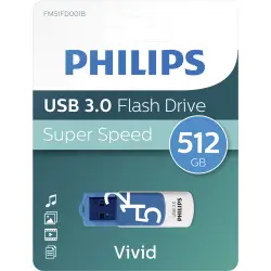 Philips USB 3.0            512GB Vivid Edition Spring Blue