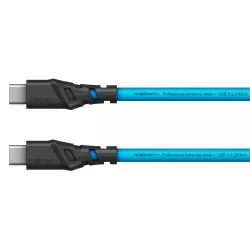 Kabel fotograficzny Mathorn MTC-210 2m 20Gbps 4K 60Hz PD100W USB C-C ArcticBlue