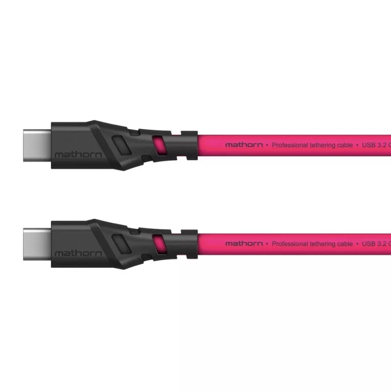 Kabel fotograficzny Mathorn MTC-510M 5m 10Gbps 60W USB C-C Magenta