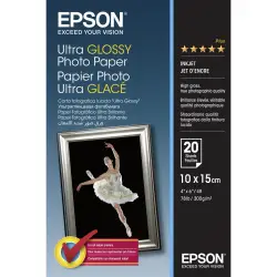 Epson Ultra Glossy Photo Paper 10x15 cm, 20 k., 300 g S 041926
