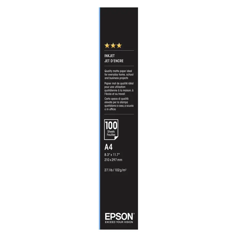 Epson Photo Quality Inkjet Paper A 4, 100 arkuszy, 102 g S 041061