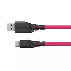 Kabel fotograficzny Mathorn MTC-500M 5m 10Gbps 60W USB A-C Magenta