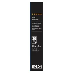 Epson Premium Glossy Photo Paper 13x18 cm, 30 kartek, 255 g