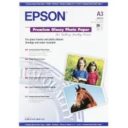 Epson Premium Glossy Photo Paper A 3, 20 kartek, 255 g S 041315