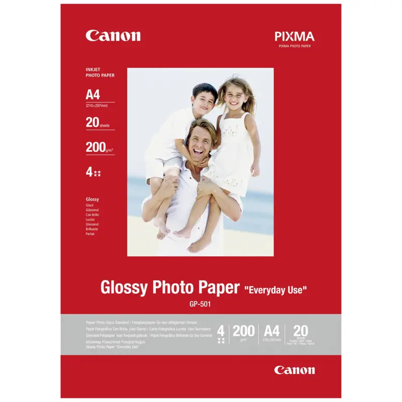 Canon GP-501 A 4, glossy 200 g, 20 kartek