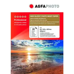 AgfaPhoto Professional Photo Paper High Gloss 260g A4 20 ark.