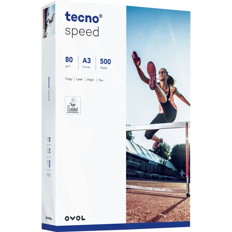 tecno speed Universal Paper A 3 80 g, 500 Sheets
