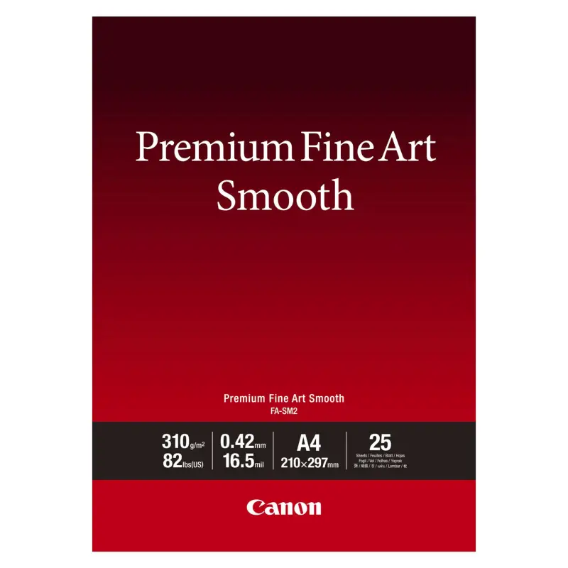 Canon FA-SM 2 Premium FineArt Smooth A 4, 25 arkusz, 310 g