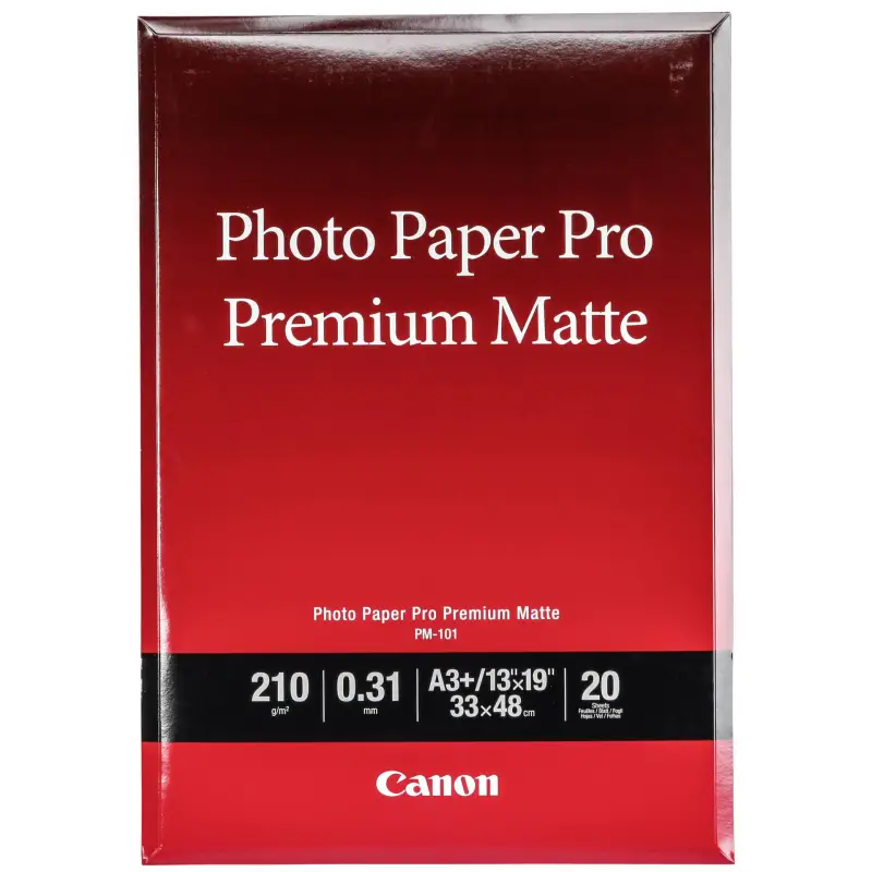 Canon PM-101 Pro Premium Matte A 3+, 20 kartek, 210 g