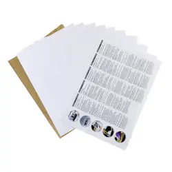 Herma T-Shirt Foil A4 f. dark + black Textiles 10 Sheets 4527