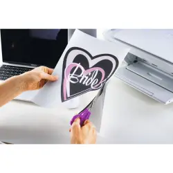 Herma T-Shirt Foil A4 f. dark + black Textiles 10 Sheets 4527