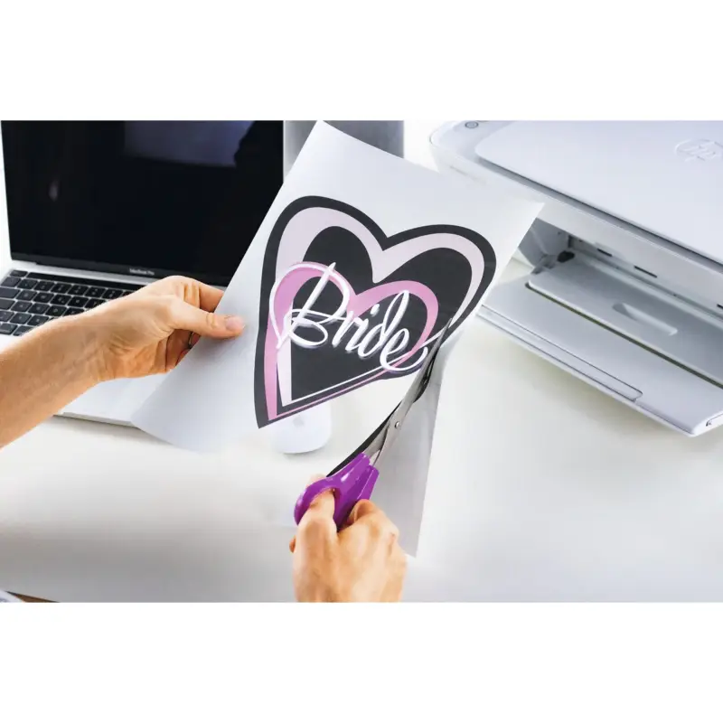 Herma T-Shirt Foil A4 f. dark + black Textiles 10 Sheets 4527