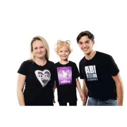 Herma T-Shirt Foil A4 f. dark + black Textiles 10 Sheets 4527