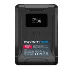 Bateria Mathorn MB-V200 14000mAh PD65W OLED USB-C 200Wh V-mount