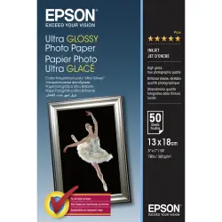 Epson Ultra Glossy Photo Paper 13x18 cm, 50 Bl., 300 g S 041944